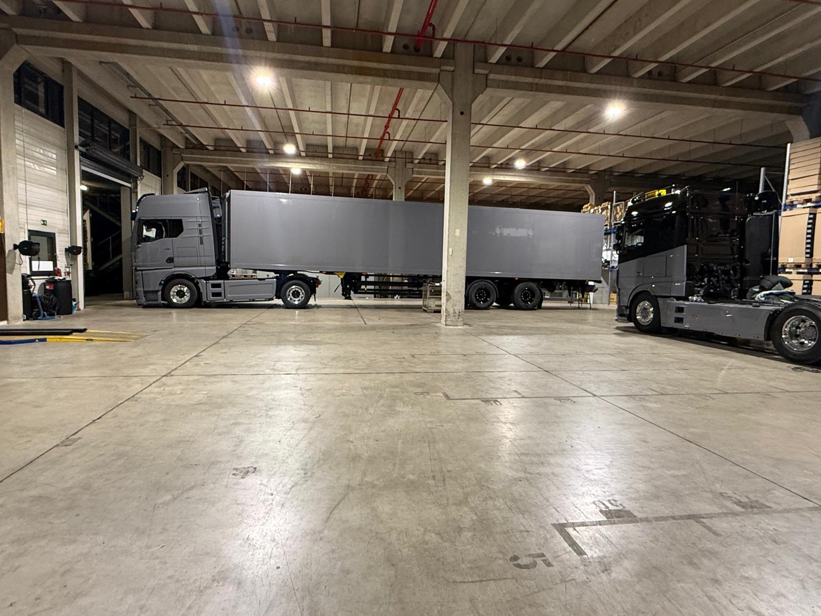 Gekühlter Transport von Frischware